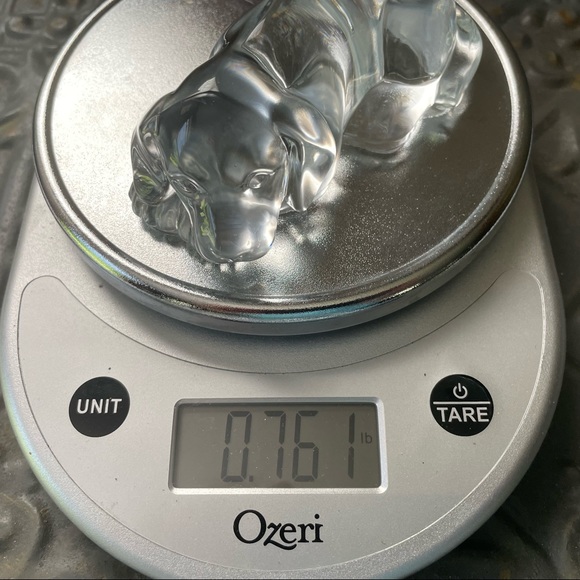 Princess House Crystal Dog - Picture 2 of 5